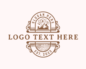 Vintage - Rustic Carpentry  Workshop logo design