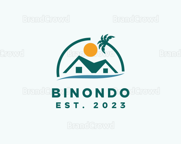 Vacation Beach House Logo