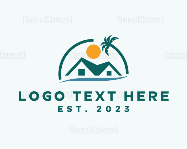 Vacation Beach House Logo