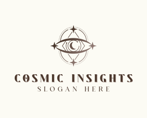 Cosmic Spiritual Eye logo design