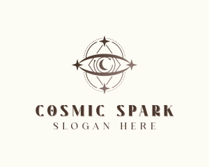 Cosmic Spiritual Eye logo design