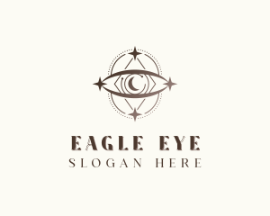 Cosmic Spiritual Eye logo design