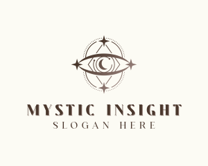 Cosmic Spiritual Eye logo design