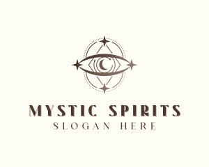 Cosmic Spiritual Eye logo design