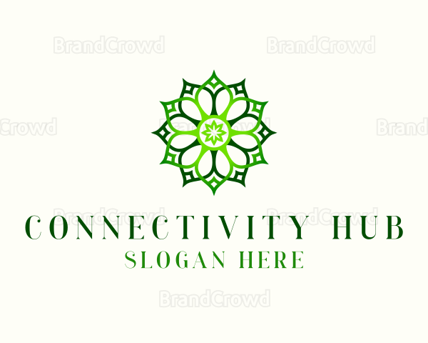 Flower Lotus Wellness Logo