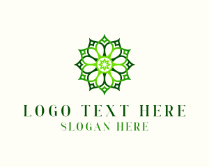 Sauna - Flower Lotus Wellness logo design