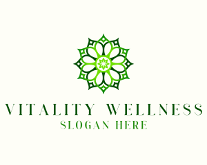 Flower Lotus Wellness logo design