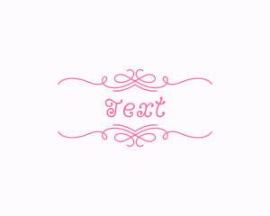 Feminine Fashion Salon logo design