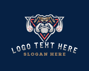 Athletic - Bulldog Baseball Team logo design