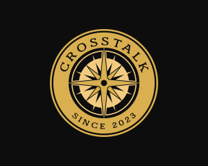 Compass Navigation Exploration Logo