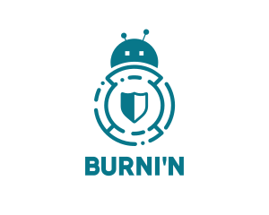 Bug Bot Antivirus logo design