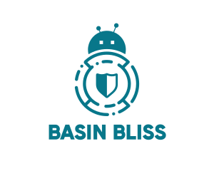 Bug Bot Antivirus logo design