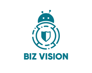 Bug Bot Antivirus logo design