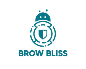 Bug Bot Antivirus logo design