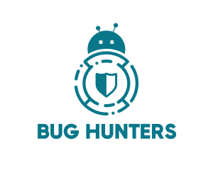 Bug Bot Antivirus logo design