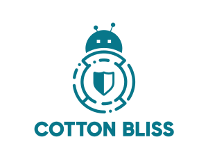 Bug Bot Antivirus logo design