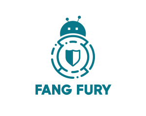 Bug Bot Antivirus logo design