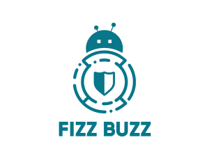 Bug Bot Antivirus logo design