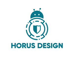 Bug Bot Antivirus logo design