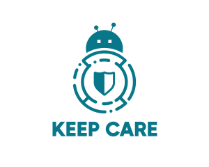 Bug Bot Antivirus logo design