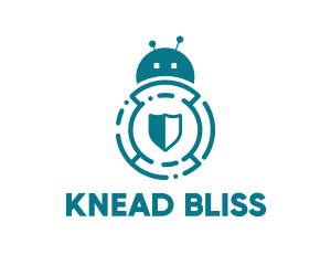 Bug Bot Antivirus logo design