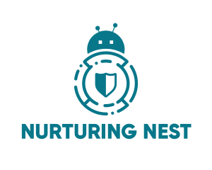 Bug Bot Antivirus logo design