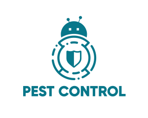 Bug Bot Antivirus logo design