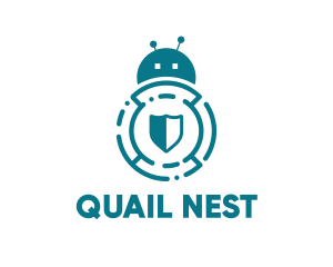 Bug Bot Antivirus logo design