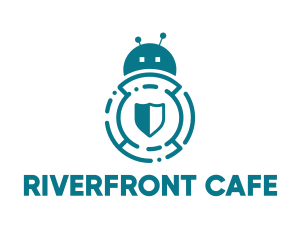 Bug Bot Antivirus logo design