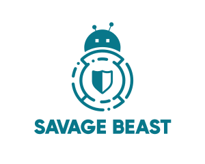 Bug Bot Antivirus logo design