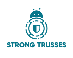 Bug Bot Antivirus logo design