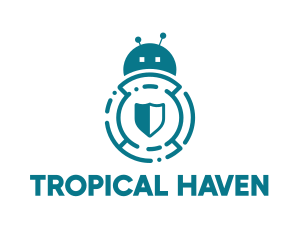 Bug Bot Antivirus logo design