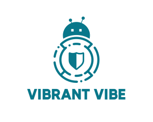 Bug Bot Antivirus logo design