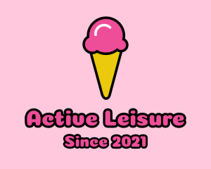 Ice Cream Cone logo design