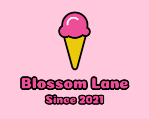 Ice Cream Cone logo design