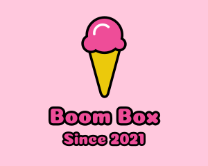 Ice Cream Cone logo design