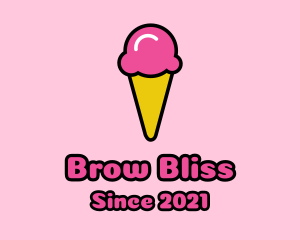 Ice Cream Cone logo design