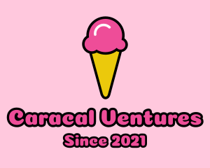 Ice Cream Cone logo design