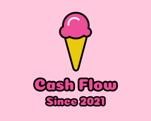 Ice Cream Cone logo design