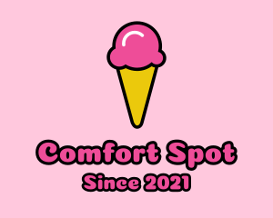 Ice Cream Cone logo design