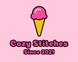 Ice Cream Cone logo design