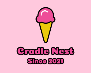 Ice Cream Cone logo design