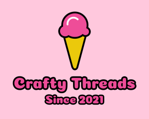 Ice Cream Cone logo design