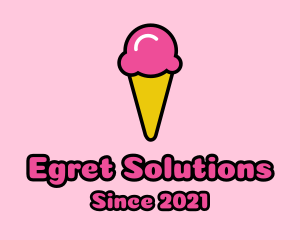 Ice Cream Cone logo design