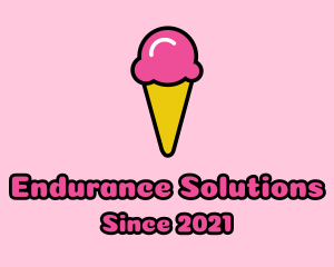 Ice Cream Cone logo design