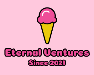 Ice Cream Cone logo design