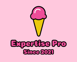 Ice Cream Cone logo design