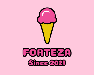 Ice Cream Cone logo design