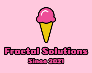 Ice Cream Cone logo design