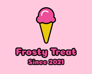 Ice Cream Cone logo design